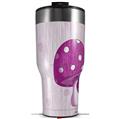 Skin Wrap Decal for 2017 RTIC Tumblers 40oz Mushrooms Hot Pink (TUMBLER NOT INCLUDED)