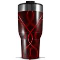 Skin Wrap Decal for 2017 RTIC Tumblers 40oz Abstract 01 Red (TUMBLER NOT INCLUDED)