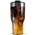 Skin Wrap Decal for 2017 RTIC Tumblers 40oz Open Fire (TUMBLER NOT INCLUDED)