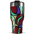 Skin Wrap Decal for 2017 RTIC Tumblers 40oz Crazy Dots 04 (TUMBLER NOT INCLUDED)