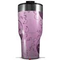 Skin Wrap Decal for 2017 RTIC Tumblers 40oz Feminine Yin Yang Purple (TUMBLER NOT INCLUDED)