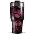 Skin Wrap Decal for 2017 RTIC Tumblers 40oz Skulls Confetti Pink (TUMBLER NOT INCLUDED)