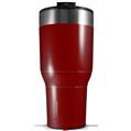 Skin Wrap Decal for 2017 RTIC Tumblers 40oz Solids Collection Red Dark (TUMBLER NOT INCLUDED)