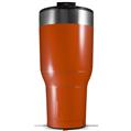 Skin Wrap Decal for 2017 RTIC Tumblers 40oz Solids Collection Burnt Orange (TUMBLER NOT INCLUDED)