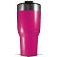 Skin Wrap Decal for 2017 RTIC Tumblers 40oz Solids Collection Fushia (TUMBLER NOT INCLUDED)