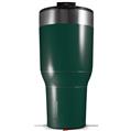 Skin Wrap Decal for 2017 RTIC Tumblers 40oz Solids Collection Hunter Green (TUMBLER NOT INCLUDED)