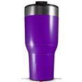 Skin Wrap Decal for 2017 RTIC Tumblers 40oz Solids Collection Purple (TUMBLER NOT INCLUDED)