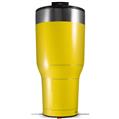 Skin Wrap Decal for 2017 RTIC Tumblers 40oz Solids Collection Yellow (TUMBLER NOT INCLUDED)