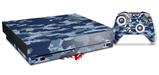 Skin Wrap compatible with XBOX One X Console and Controller WraptorCamo Digital Camo Navy