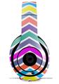 WraptorSkinz Skin Decal Wrap compatible with Beats Studio 2 and 3 Wired and Wireless Headphones Zig Zag Colors 04 Skin Only HEADPHONES NOT INCLUDED