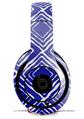 WraptorSkinz Skin Decal Wrap compatible with Beats Studio 2 and 3 Wired and Wireless Headphones Wavey Royal Blue Skin Only HEADPHONES NOT INCLUDED