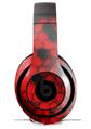 WraptorSkinz Skin Decal Wrap compatible with Beats Studio 2 and 3 Wired and Wireless Headphones HEX Red Skin Only HEADPHONES NOT INCLUDED