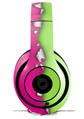 WraptorSkinz Skin Decal Wrap compatible with Beats Studio 2 and 3 Wired and Wireless Headphones Ripped Colors Hot Pink Neon Green Skin Only HEADPHONES NOT INCLUDED