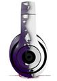 WraptorSkinz Skin Decal Wrap compatible with Beats Studio 2 and 3 Wired and Wireless Headphones Ripped Colors Purple White Skin Only HEADPHONES NOT INCLUDED