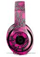 WraptorSkinz Skin Decal Wrap compatible with Beats Studio 2 and 3 Wired and Wireless Headphones Scattered Skulls Hot Pink Skin Only HEADPHONES NOT INCLUDED