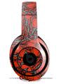 WraptorSkinz Skin Decal Wrap compatible with Beats Studio 2 and 3 Wired and Wireless Headphones Scattered Skulls Red Skin Only HEADPHONES NOT INCLUDED