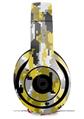 WraptorSkinz Skin Decal Wrap compatible with Beats Studio 2 and 3 Wired and Wireless Headphones WraptorCamo Digital Camo Yellow Skin Only HEADPHONES NOT INCLUDED