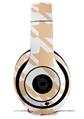 WraptorSkinz Skin Decal Wrap compatible with Beats Studio 2 and 3 Wired and Wireless Headphones Houndstooth Peach Skin Only HEADPHONES NOT INCLUDED