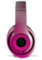 WraptorSkinz Skin Decal Wrap compatible with Beats Studio 2 and 3 Wired and Wireless Headphones Smooth Fades Hot Pink Black Skin Only HEADPHONES NOT INCLUDED
