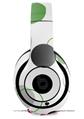 WraptorSkinz Skin Decal Wrap compatible with Beats Studio 2 and 3 Wired and Wireless Headphones Lots of Dots Green on White Skin Only HEADPHONES NOT INCLUDED