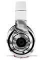 WraptorSkinz Skin Decal Wrap compatible with Beats Studio 2 and 3 Wired and Wireless Headphones Chrome Skull on White Skin Only HEADPHONES NOT INCLUDED