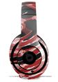 WraptorSkinz Skin Decal Wrap compatible with Beats Studio 2 and 3 Wired and Wireless Headphones Alecias Swirl 02 Red Skin Only HEADPHONES NOT INCLUDED