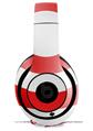 WraptorSkinz Skin Decal Wrap compatible with Beats Studio 2 and 3 Wired and Wireless Headphones Bullseye Red and White Skin Only HEADPHONES NOT INCLUDED