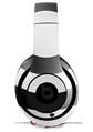 WraptorSkinz Skin Decal Wrap compatible with Beats Studio 2 and 3 Wired and Wireless Headphones Bullseye Black and White Skin Only HEADPHONES NOT INCLUDED