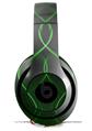 WraptorSkinz Skin Decal Wrap compatible with Beats Studio 2 and 3 Wired and Wireless Headphones Abstract 01 Green Skin Only HEADPHONES NOT INCLUDED