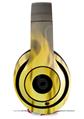 WraptorSkinz Skin Decal Wrap compatible with Beats Studio 2 and 3 Wired and Wireless Headphones Fire Yellow Skin Only HEADPHONES NOT INCLUDED
