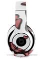 WraptorSkinz Skin Decal Wrap compatible with Beats Studio 2 and 3 Wired and Wireless Headphones Butterflies Pink Skin Only HEADPHONES NOT INCLUDED