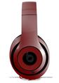 WraptorSkinz Skin Decal Wrap compatible with Beats Studio 2 and 3 Wired and Wireless Headphones Solids Collection Red Dark Skin Only HEADPHONES NOT INCLUDED
