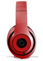 WraptorSkinz Skin Decal Wrap compatible with Beats Studio 2 and 3 Wired and Wireless Headphones Solids Collection Red Skin Only HEADPHONES NOT INCLUDED