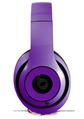 WraptorSkinz Skin Decal Wrap compatible with Beats Studio 2 and 3 Wired and Wireless Headphones Solids Collection Purple Skin Only HEADPHONES NOT INCLUDED