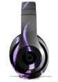 WraptorSkinz Skin Decal Wrap compatible with Beats Studio 2 and 3 Wired and Wireless Headphones Metal Flames Purple Skin Only HEADPHONES NOT INCLUDED