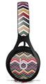 WraptorSkinz Skin Decal Wrap compatible with Beats EP Headphones Zig Zag Colors 02 Skin Only HEADPHONES NOT INCLUDED