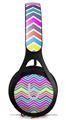 WraptorSkinz Skin Decal Wrap compatible with Beats EP Headphones Zig Zag Colors 04 Skin Only HEADPHONES NOT INCLUDED