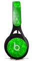 WraptorSkinz Skin Decal Wrap compatible with Beats EP Headphones Triangle Mosaic Green Skin Only HEADPHONES NOT INCLUDED