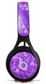 WraptorSkinz Skin Decal Wrap compatible with Beats EP Headphones Triangle Mosaic Purple Skin Only HEADPHONES NOT INCLUDED