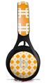 WraptorSkinz Skin Decal Wrap compatible with Beats EP Headphones Boxed Orange Skin Only HEADPHONES NOT INCLUDED