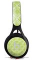 WraptorSkinz Skin Decal Wrap compatible with Beats EP Headphones Wavey Sage Green Skin Only HEADPHONES NOT INCLUDED