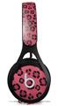 WraptorSkinz Skin Decal Wrap compatible with Beats EP Headphones Leopard Skin Pink Skin Only HEADPHONES NOT INCLUDED