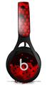 WraptorSkinz Skin Decal Wrap compatible with Beats EP Headphones HEX Red Skin Only HEADPHONES NOT INCLUDED