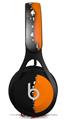 WraptorSkinz Skin Decal Wrap compatible with Beats EP Headphones Ripped Colors Black Orange Skin Only HEADPHONES NOT INCLUDED