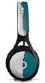 WraptorSkinz Skin Decal Wrap compatible with Beats EP Headphones Ripped Colors Gray Seafoam Green Skin Only HEADPHONES NOT INCLUDED