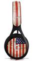 WraptorSkinz Skin Decal Wrap compatible with Beats EP Headphones Painted Faded and Cracked USA American Flag Skin Only HEADPHONES NOT INCLUDED