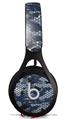 WraptorSkinz Skin Decal Wrap compatible with Beats EP Headphones HEX Mesh Camo 01 Blue Skin Only HEADPHONES NOT INCLUDED