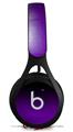 WraptorSkinz Skin Decal Wrap compatible with Beats EP Headphones Smooth Fades Purple Black Skin Only HEADPHONES NOT INCLUDED