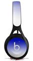 WraptorSkinz Skin Decal Wrap compatible with Beats EP Headphones Smooth Fades White Blue Skin Only HEADPHONES NOT INCLUDED