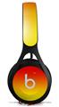 WraptorSkinz Skin Decal Wrap compatible with Beats EP Headphones Smooth Fades Yellow Red Skin Only HEADPHONES NOT INCLUDED